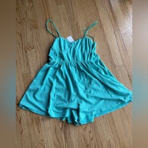 Urban Outfitters Teal Romper
